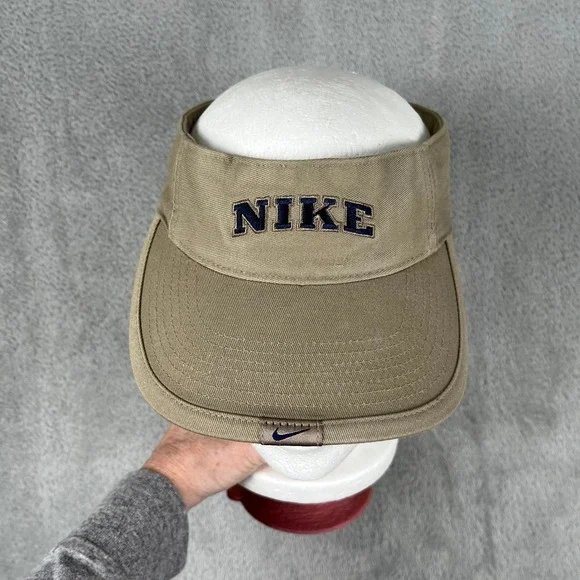 90's Nike Classic Golf Visor Hat w/ Adjustable Hook And Loop Strap OSFA - Picture 1 of 9